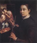 Sofonisba Anguissola, Self-Portrait at the Easel